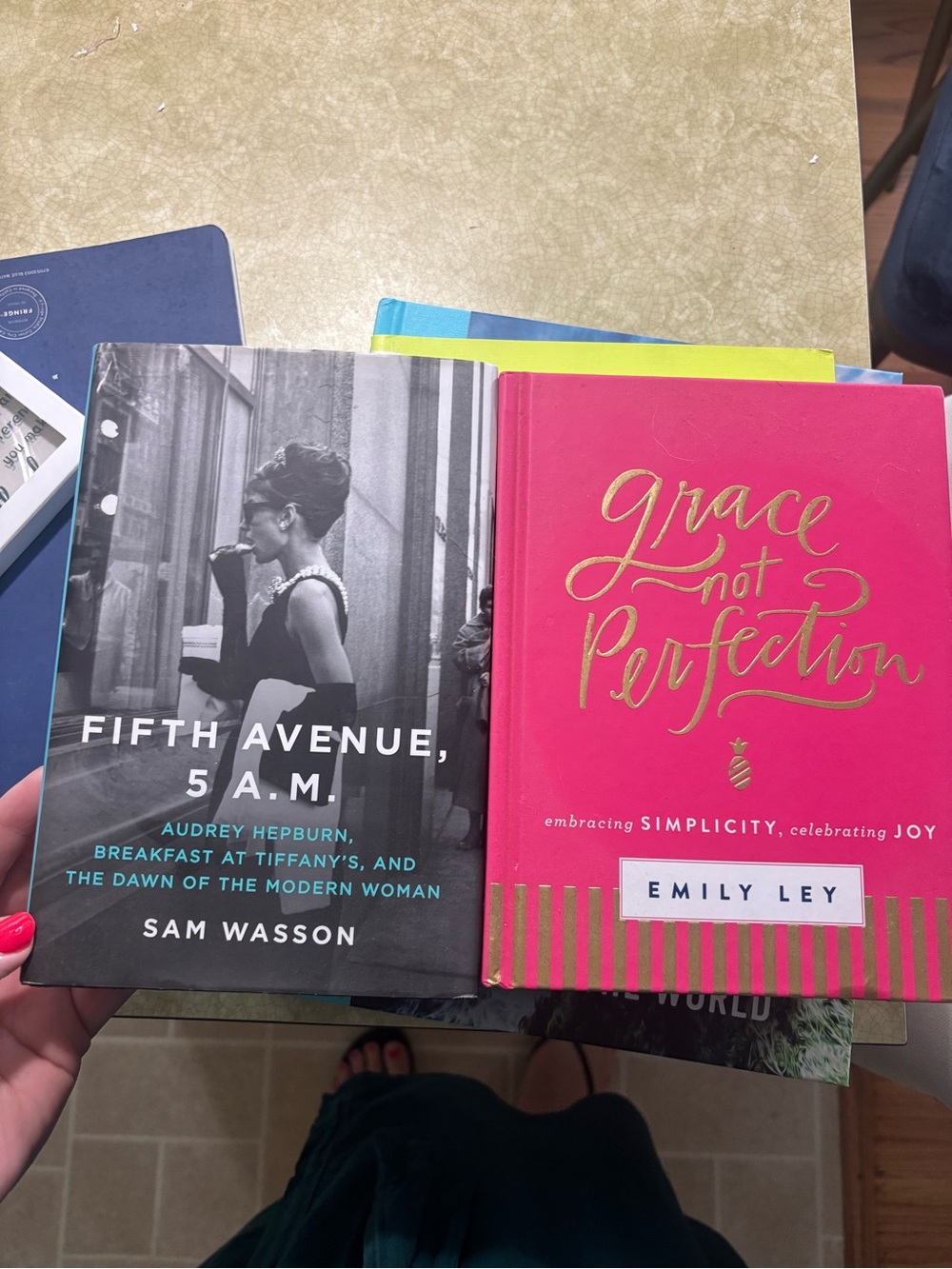 2 coffee table books